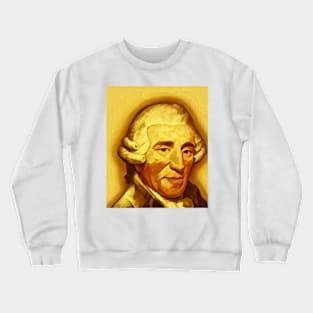 Joseph Haydn Golden Portrait | Joseph Haydn Artwork 9 Crewneck Sweatshirt